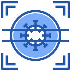 scan line icon,linear,outline,graphic,illustration