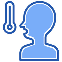 temperature check line icon,linear,outline,graphic,illustration