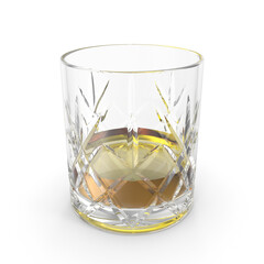 glass of whiskey transparent