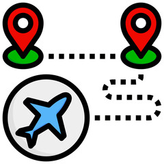 delivery location line icon,linear,outline,graphic,illustration