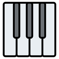 music piano song lifestyle icon