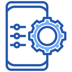 settings line icon,linear,outline,graphic,illustration