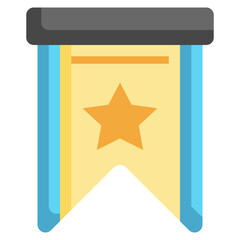 bookmark flat icon,linear,outline,graphic,illustration