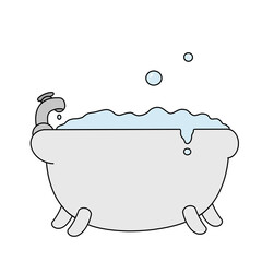 bath illustration
