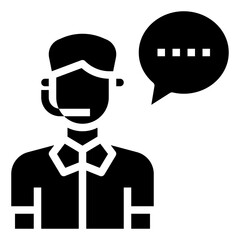 consulting glyph icon,linear,outline,graphic,illustration