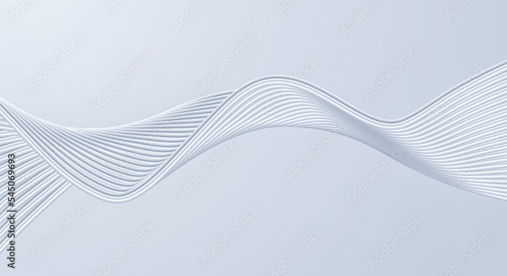 Poster 3d rendering silver tilting technical texture line texture background