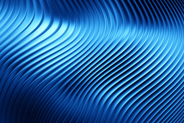 3D rendering. Blue    geometric pattern.  Minimalistic pattern of simple shapes. Bright creative symmetric texture