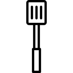 Spatula outline icon