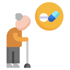 drug flat icon,linear,outline,graphic,illustration