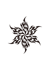 トライバル フラワー