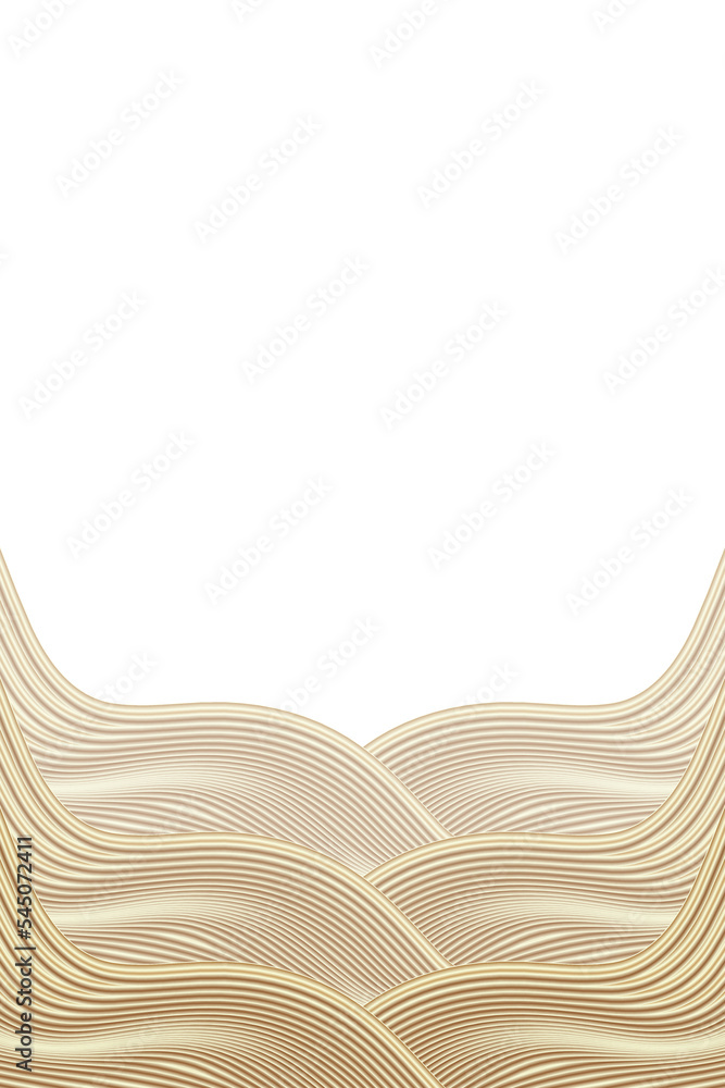 Poster gold wave flow abstract line texture texture background material