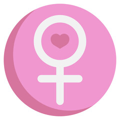 female flat icon,linear,outline,graphic,illustration