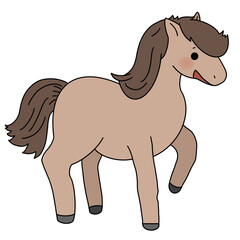 horse illustration