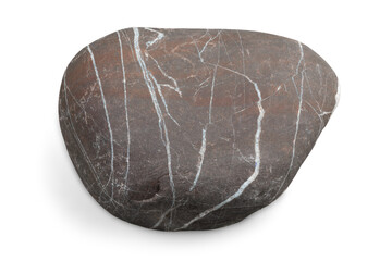 Natural pebble stone rock on a background