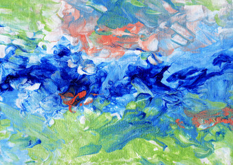 abstract watercolor painting