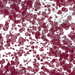Ink Stains Seamless Pattern. Fashion Concept.