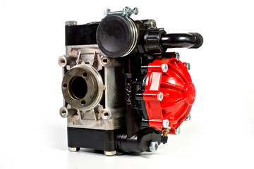 The pump is used in agricultural and other machinery.