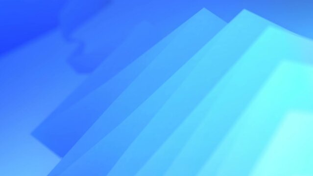 3d rendering loop animated zigzag pattern with a trendy neon colored gradient HD