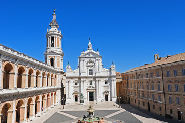 Loreto, il Santuario della Madonna di Loreto. - Marche