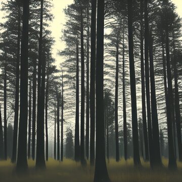 Trees on a Dark Forest