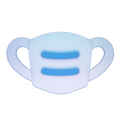 face mask 3D rendering