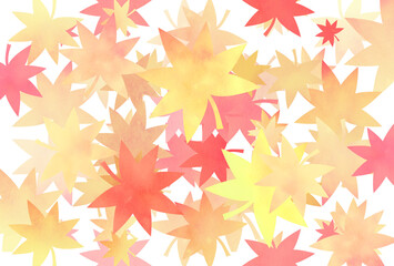 もみじの背景　png