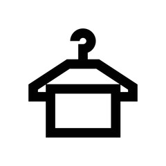 Towel Hanger Vector Icon