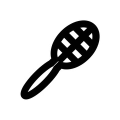 Hair Brush Vector Icon