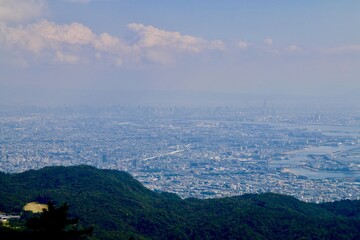 六甲山からの眺望（兵庫県・神戸市）