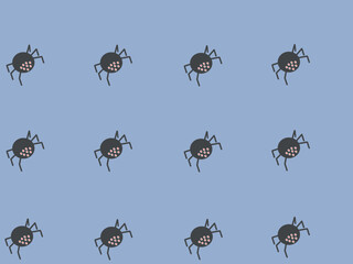 pattern with spiders