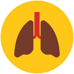 Lungs Vector Illustration