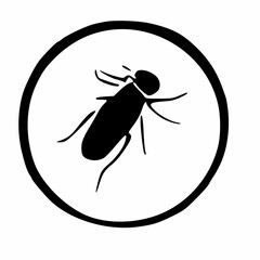 Pest control company logo, pest control