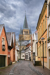 Obraz premium Street in Warendorf, Germany
