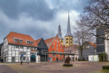 Square in Lemgo, Germany