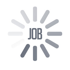 Hiring icon. Human resource concept. Recruitment. Search job vacancy icon. Hire. Find people icon