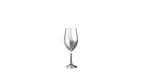 empty wine glass