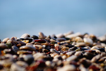 stones on the beach