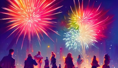 firework new year