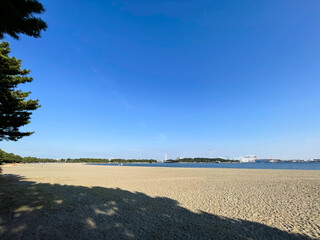 神奈川県横浜市の海の公園