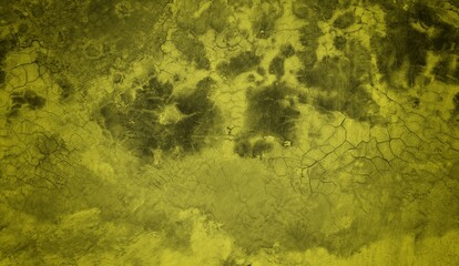 colored old wall background, peeling wall surface in abstract art form, old wall is full of stains and moss