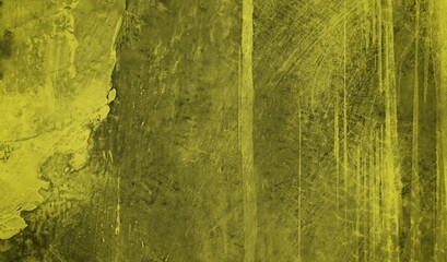 colored old wall background, peeling wall surface in abstract art form, old wall is full of stains and moss