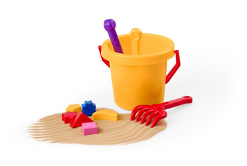 Sand bucket and tools