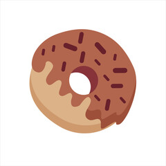 donut in flat style