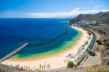 Teresitas-strand Santa Cruz Tenerife Canarische Eilanden