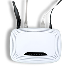 Modem , Router