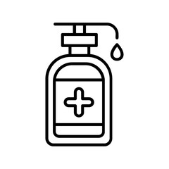 Obraz premium Antiseptic Icon