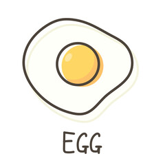 Egg icon. Egg logo vector.