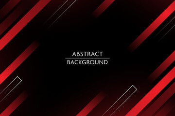 Vector abstract red stripe design. Futuristic technology background.