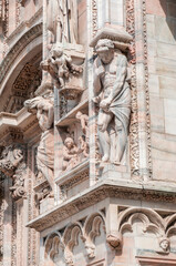 Duomo di Milano, The Milan Cathedral in Milan, Lombardy, Italy