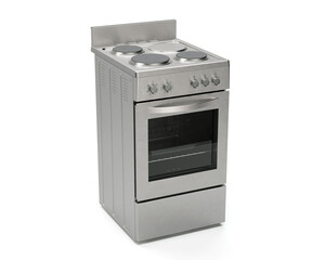 Brushed Aluminum Kitchen Stove And Oven